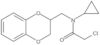 2-Chloro-N-cyclopropyl-N-[(2,3-dihydro-1,4-benzodioxin-2-yl)methyl]acetamide