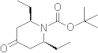 N-boc-2,6-diethyl-4-oxo-piperdine