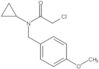 2-Chloro-N-cyclopropyl-N-[(4-methoxyphenyl)methyl]acetamide