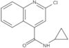 2-Chloro-N-cyclopropyl-4-quinolinecarboxamide