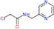 2-chloro-N-(pyrazin-2-ylmethyl)acetamide