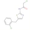 Acetamide, 2-chloro-N-[5-[(2-chlorophenyl)methyl]-2-thiazolyl]-