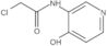 2-Chloro-N-(4-hydroxy-3-pyridinyl)acetamide