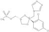 1,3-Dioxolane-4-methanol, 2-(2,4-dichlorophenyl)-2-(4H-1,2,4-triazol-4-ylmethyl)-, methanesulfonate (ester), (2R,4R)-rel-