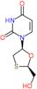 1-[(2R,5S)-2-(hydroxymethyl)-1,3-oxathiolan-5-yl]pyrimidine-2,4(1H,3H)-dione