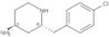 4-Piperidinamine, 2-[(4-chlorophenyl)methyl]-, (2R-trans)-