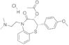 1,5-Benzothiazepin-4(5H)-one, 3-(acetyloxy)-5-[2-(dimethylamino)ethyl]-2,3-dihydro-2-(4-methoxyphe…