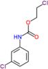 2-chloroethyl (3-chlorophenyl)carbamate