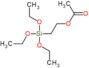 Ethanol, 2-(triethoxysilyl)-, 1-acetate