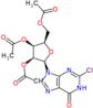 [(2R,3S,4S,5R)-3,4-diacetoxy-5-(2-chloro-6-oxo-1H-purin-9-yl)tetrahydrofuran-2-yl]methyl acetate