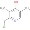 4-Pyridinol, 2-(chloromethyl)-3,5-dimethyl-