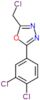 2-(chloromethyl)-5-(3,4-dichlorophenyl)-1,3,4-oxadiazole