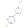 1,3,4-Thiadiazole, 2-(chloromethyl)-5-(4-chlorophenyl)-
