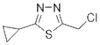 2-Chloromethyl-5-Cyclopropyl-1,3,4-Thiadiazole
