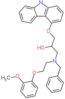 1-{benzyl[2-(2-methoxyphenoxy)ethyl]amino}-3-(9H-carbazol-4-yloxy)propan-2-ol