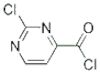 4-Pyrimidinecarbonyl chloride, 2-chloro- (9CI)