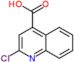 2-Chloro-4-quinolinecarboxylic acid