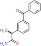 2-[3-(phenylcarbonyl)phenyl]propanamide