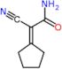 2-cyano-2-cyclopentylideneacetamide