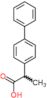 α-Methyl[1,1′-biphenyl]-4-acetic acid