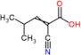2-cyano-4-methylpent-2-enoic acid