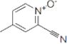 2-Pyridinecarbonitrile,4-methyl-,1-oxide(9CI)