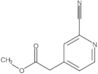 Methyl 2-cyano-4-pyridineacetate
