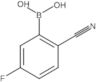B-(2-Cyano-5-fluorophenyl)boronic acid