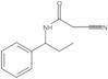 Acetamide, 2-cyano-N-(1-phenylpropyl)-