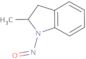 2,3-Dihydro-2-methyl-1-nitroso-1H-indole