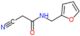 2-cyano-N-(furan-2-ylmethyl)acetamide