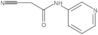 2-Cyano-N-3-pyridinylacetamide