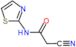 2-cyano-N-(1,3-thiazol-2-yl)acetamide