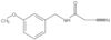 2-Cyano-N-[(3-methoxyphenyl)methyl]acetamide