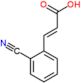 (2E)-3-(2-cyanophenyl)prop-2-enoic acid