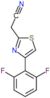 [4-(2,6-difluorophenyl)-1,3-thiazol-2-yl]acetonitrile