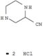 2-Piperazinecarbonitrile,hydrochloride (1:2)