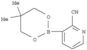 2-Pyridinecarbonitrile,3-(5,5-dimethyl-1,3,2-dioxaborinan-2-yl)-