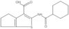 2-[(Cyclohexylcarbonyl)amino]-5,6-dihydro-4H-cyclopenta[b]thiophene-3-carboxylic acid