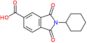 2-Cyclohexyl-2,3-dihydro-1,3-dioxo-1H-isoindole-5-carboxylic acid