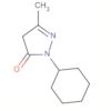 3H-Pyrazol-3-one, 2-cyclohexyl-2,4-dihydro-5-methyl-