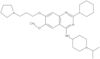 2-Ciclohexil-6-metoxi-N-[1-(1-metiletil)-4-piperidinil]-7-[3-(1-pirrolidinil)propoxi]-4-quinazolin…