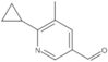 6-Cyclopropyl-5-methyl-3-pyridinecarboxaldehyde