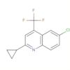 Quinoline, 6-chloro-2-cyclopropyl-4-(trifluoromethyl)-
