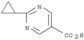 2-Cyclopropyl-5-pyrimidinecarboxylic acid