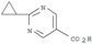 5-Pyrimidinecarboxylicacid, 2-cyclopropyl-