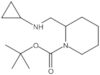 1,1-Dimethylethyl 2-[(cyclopropylamino)methyl]-1-piperidinecarboxylate