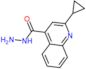 2-cyclopropylquinoline-4-carbohydrazide
