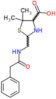 5,5-dimethyl-2-{[(phenylacetyl)amino]methyl}-1,3-thiazolidine-4-carboxylic acid
