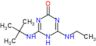 4-(tert-butylamino)-6-(ethylamino)-1,3,5-triazin-2(5H)-one